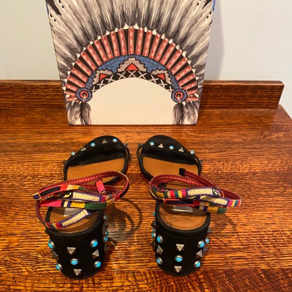 Valentino Garavani studded sandals size 10 - Picture 4 of 10